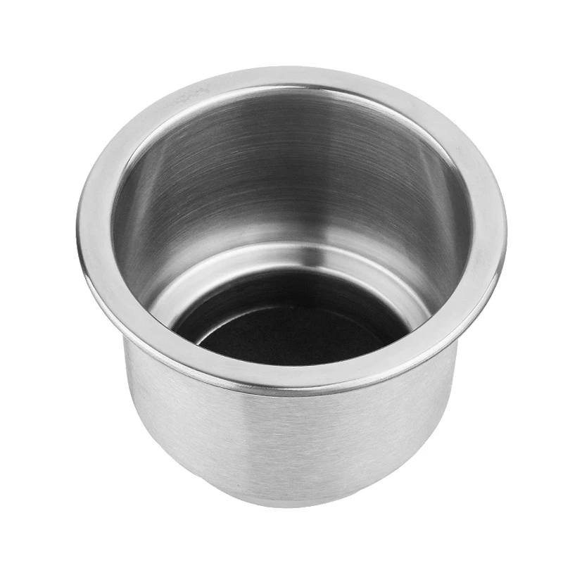 Alastin 316 Stainless Steel Cup Drink Holder Boat Cup Drink Holder with Drain for Marine Boat RV Camper