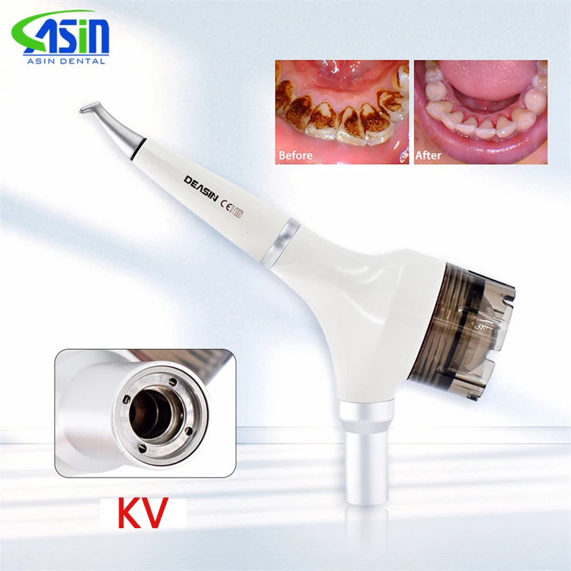 

New Dental Prophy Jet Polisher Handpiece Intraoral Air Flow Polishing Nozzle System Inner Water for KV Coupling Dentistry Tool