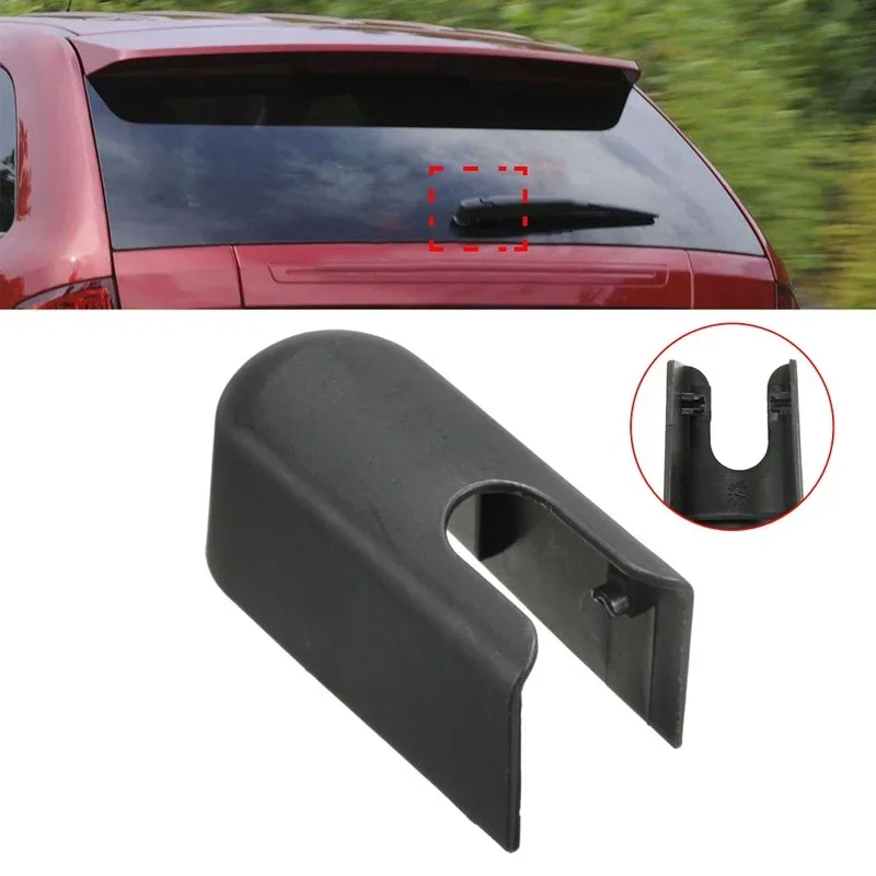 

1pcs Car Rear Windscreen Wiper Arm Washer Cap Cover Nut Stud Caps Black Car Accessories for Ford Edge Lincoln MKX 2007-2014