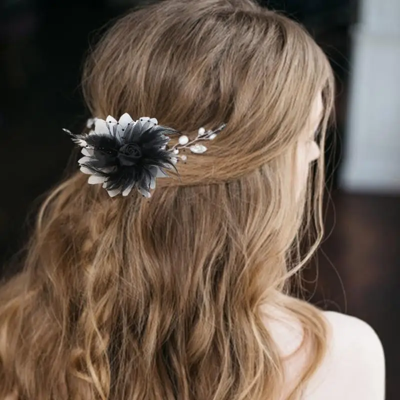 

652F 3D Fabric Flower Patches for Handmade Project Hat Bag Crafting Costume Dress Headband Bag Sewing Applique Materials Kits