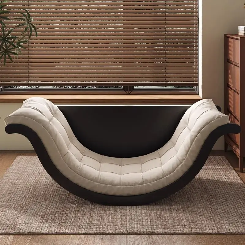 Banana boat rocking household single dormitory balcony  living room lazy retro small apartment recliner