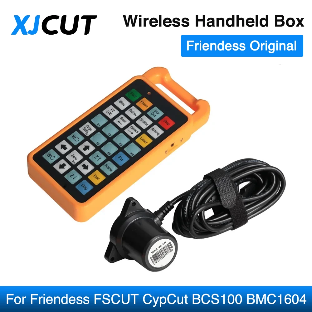 Wireless handle on Friendess FSCUT Laser Cutting Machine Control System FSCUT2000C Cypcut BCS100 BMC1604 FSCUT2000 Controller