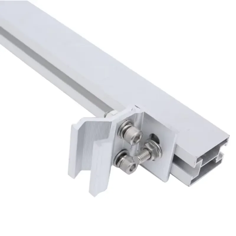 for   Schlite Rail Solar Photovoltaic Support System Unirac Counterweight Rack End Clip Middle Clip Hot Dip
