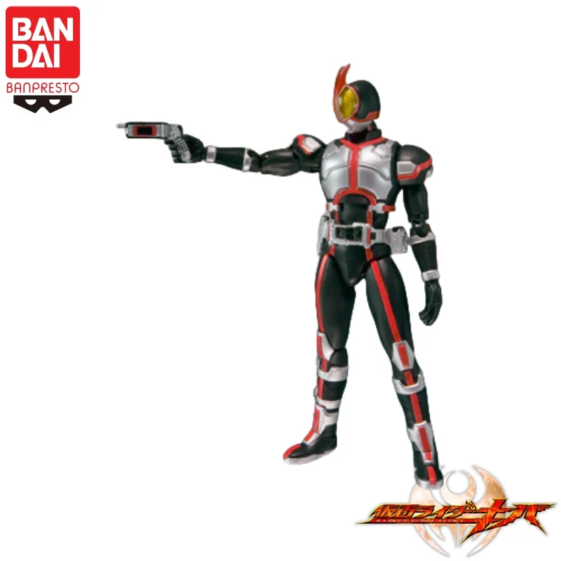 In Stock Original Bandai Banpresto Kamen Rider Masked Rider Faiz Anime Action Figures Model Toys desktop Ornament collect Gifts