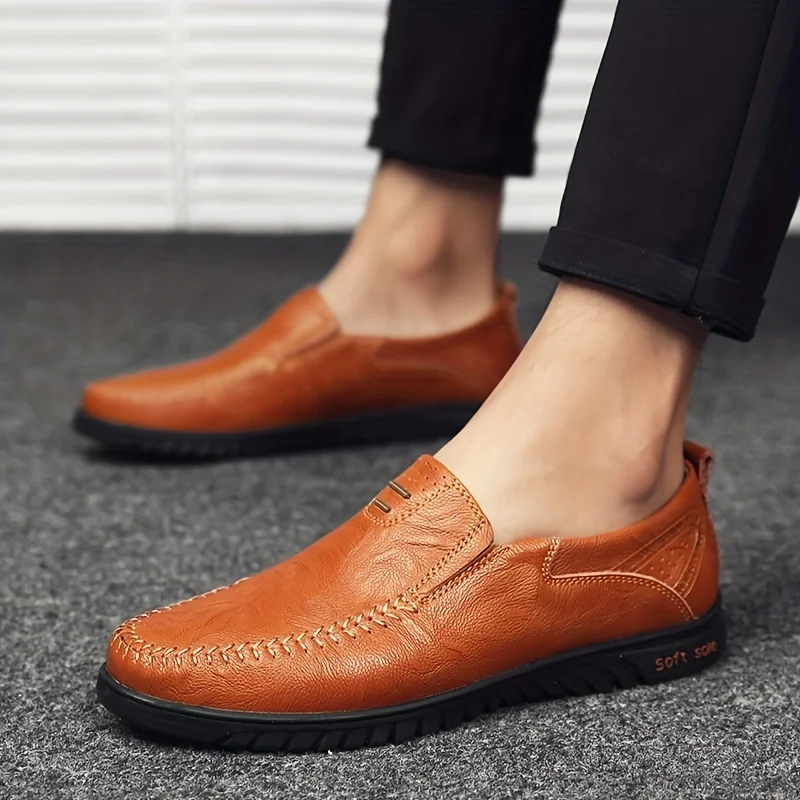 Classic Men's Penny Loafers for Formal Occasions and Business Meetings