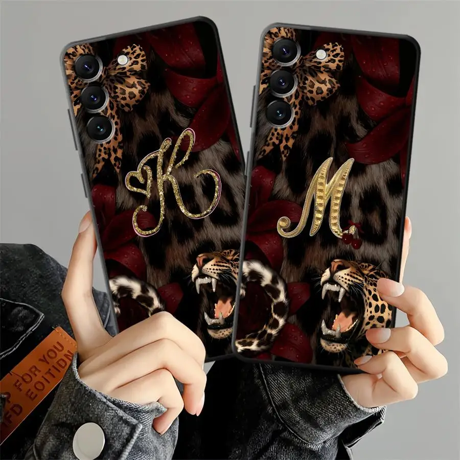 Cheetah Leopard M K Phone Cover Case for Samsung Galaxy A52 A36 A57 A15 A25 A16 A53 A17 A23 A06 A73 A55 A37 A70 A50 A13 A41 A12