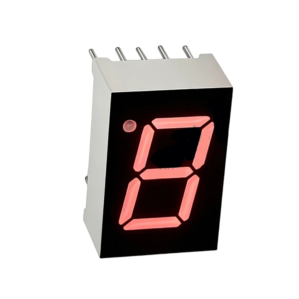 0.3 to 0.5 Inch Red 1 Digit LED Digital Display Tube Common Cathode or Anode for DIY Digital Projects and Prototypes