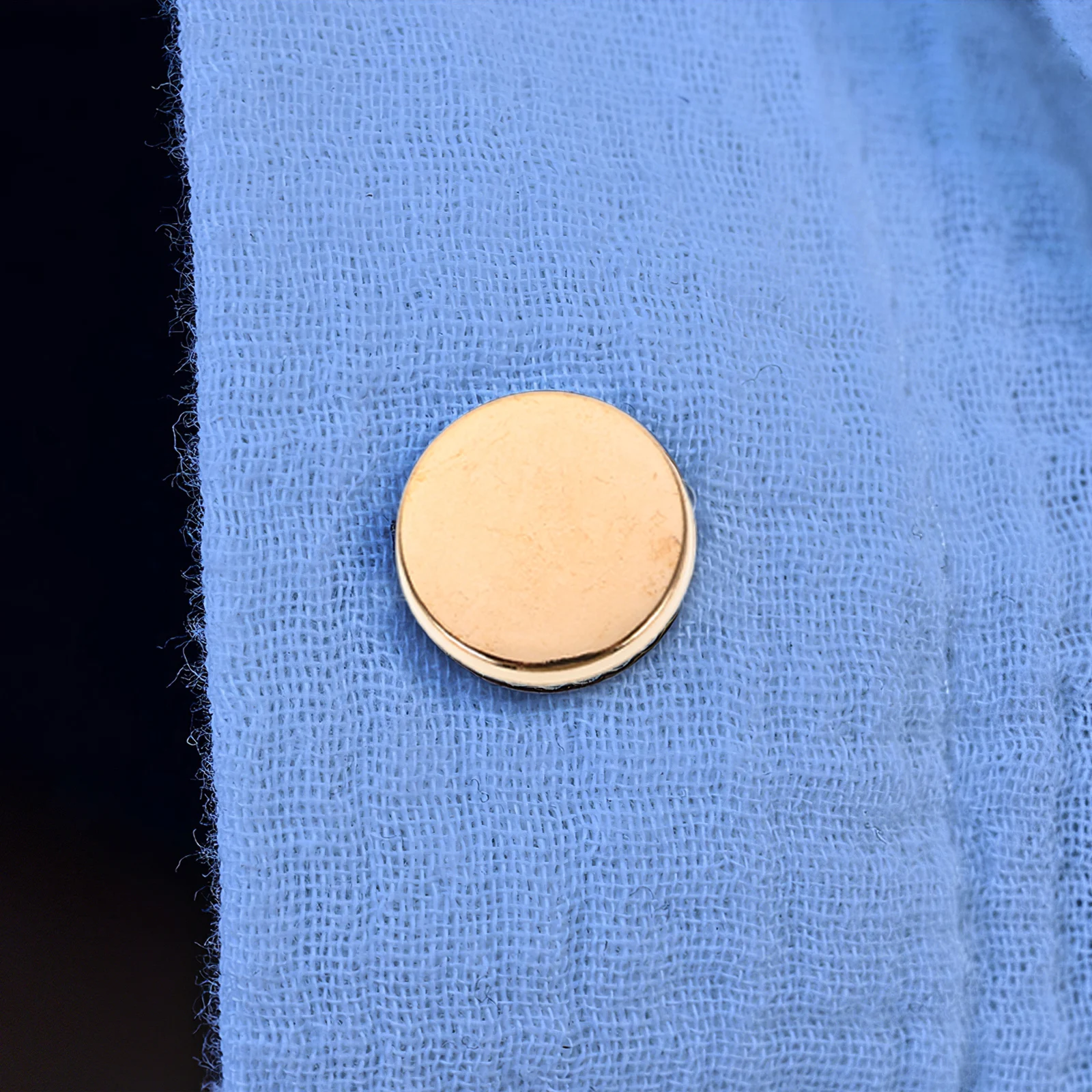 

30Pcs Metal Buttons Costume Decorative Buttons Golden 18mm Unique Style DIY Fashion Sewing Projects Costume Metal Button