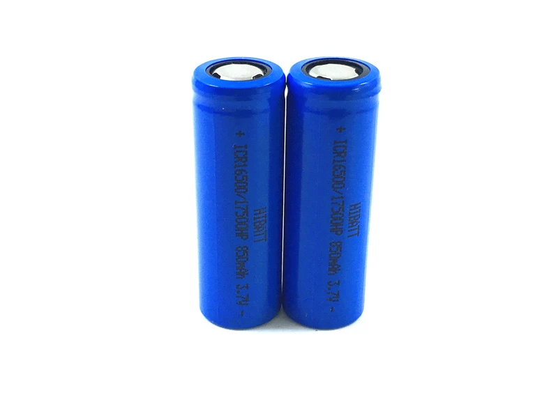 4pcs ICR 3.7v 16500 17500 rechargeable lithium ion battery li-ion cell 1200mAH 850mAH for LED flashlight torch and speaker elect