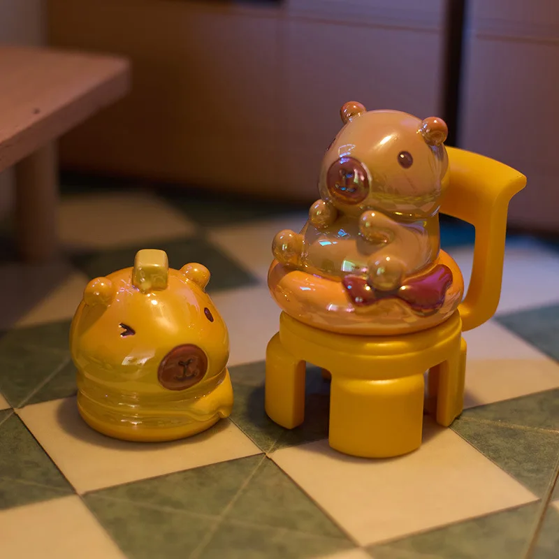 Nieuwe collectie Mini Leuke Capibara Bakwinkel Blinde Tas Decoratie Student Gift Creatieve Directe Verkoop Trendy Speelgoed & Hobby's