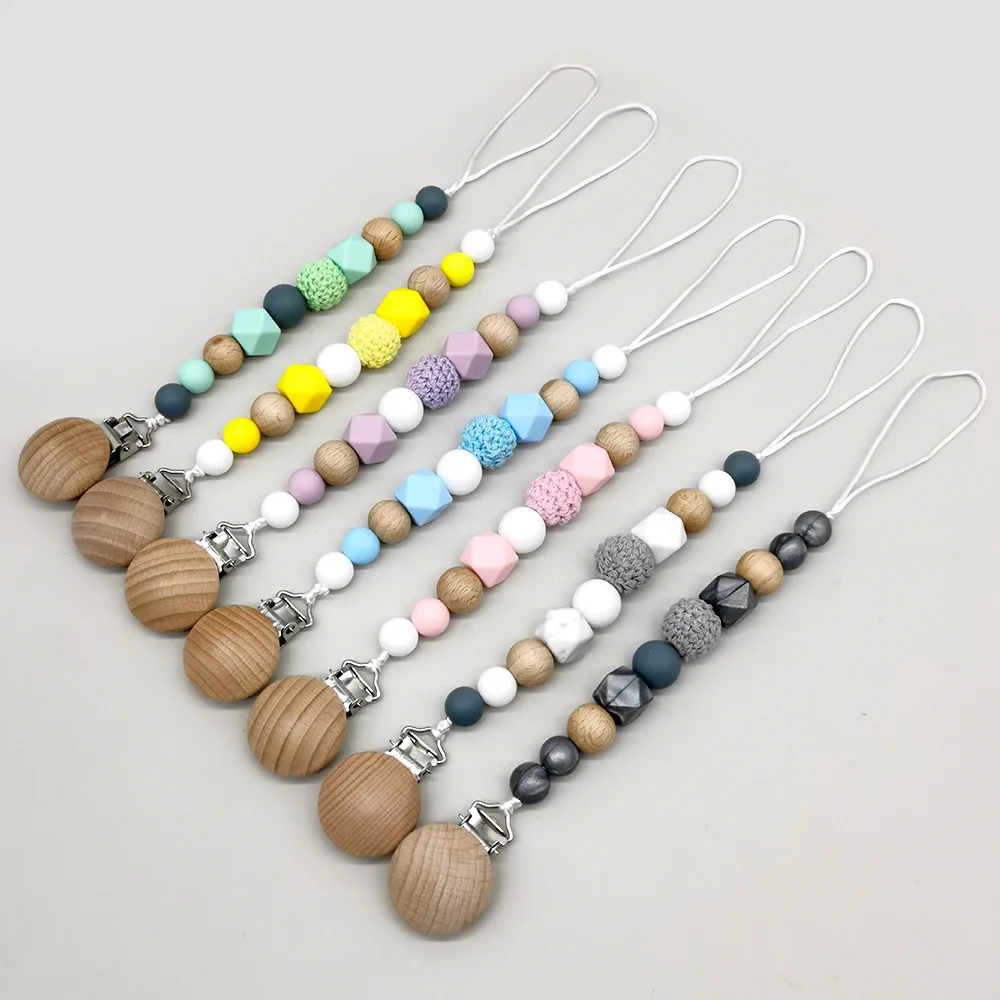 

Буковая деревянная соска, зажим для детской соски, держатель для соски, держатель для пустышки, зажим для соски для детских игрушек