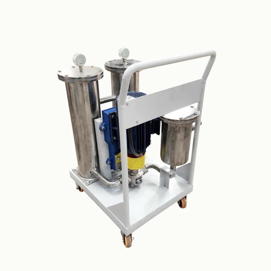 Stainless Steel Insulating Oil Processing System /Portable Hydraulic Oil Filter Cart /Oil Filter Machine for Petroleum Products