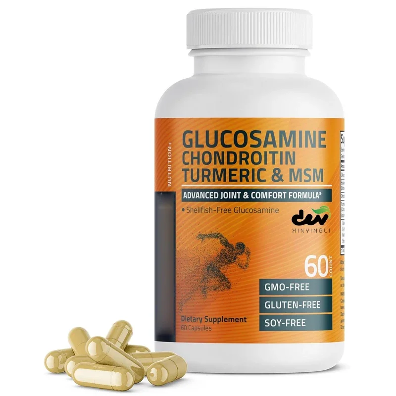 

Advanced Joint & Cartilage Support Supplement - Glucosamine Chondroitin Turmeric MSM Formula for Healthy Joints And Mobility