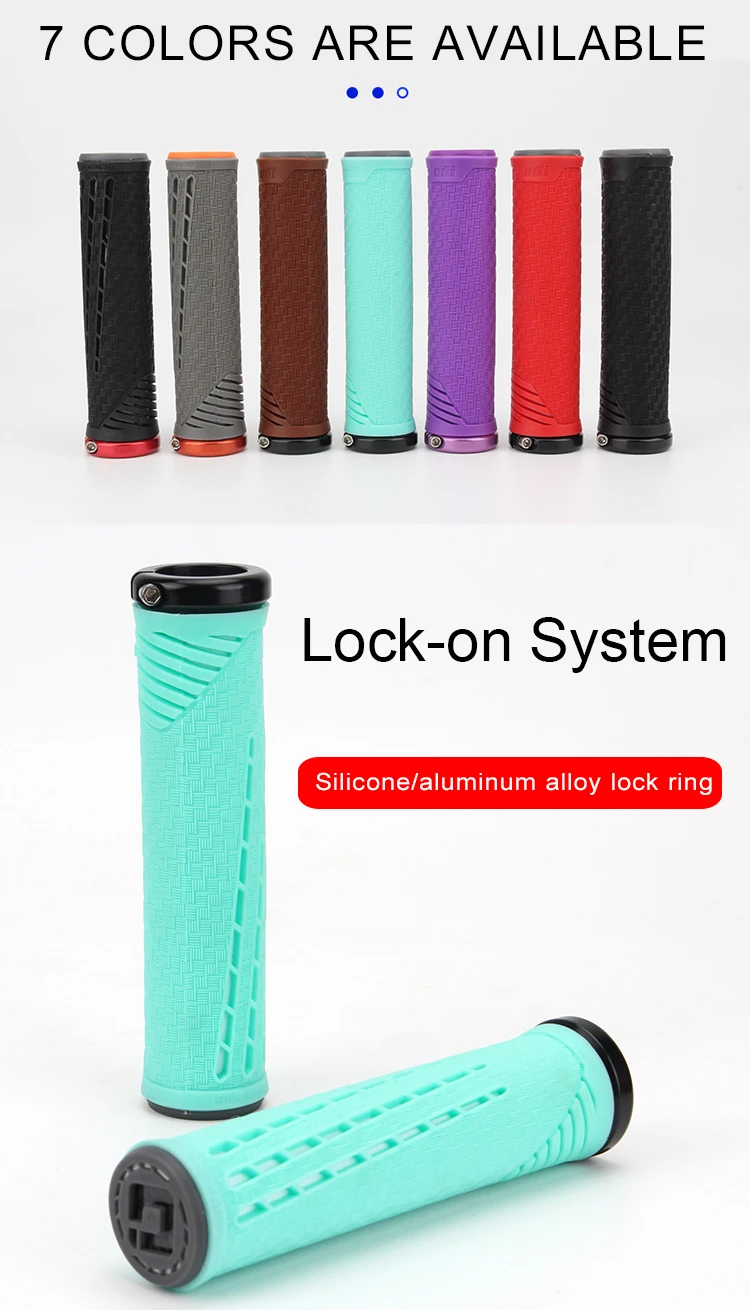 ODI CF Silikon Fahrradgriffe Kohlefaserverstärkte Griffstopfen MTB Anti-Rutsch-Lock-on-Lenkerabdeckung Bequeme Fahrradteile – Detail 3