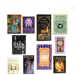 Tarot Cards deck tarot famjljars life purpose oracle cards with pdf guidebook board games