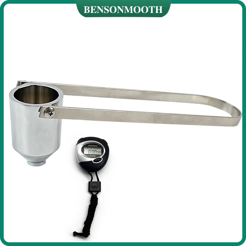 Paint Viscosity Cup Viscometer Cup With Stopwatch Mixing Thinning Tool Viscosity Test Cup 2#