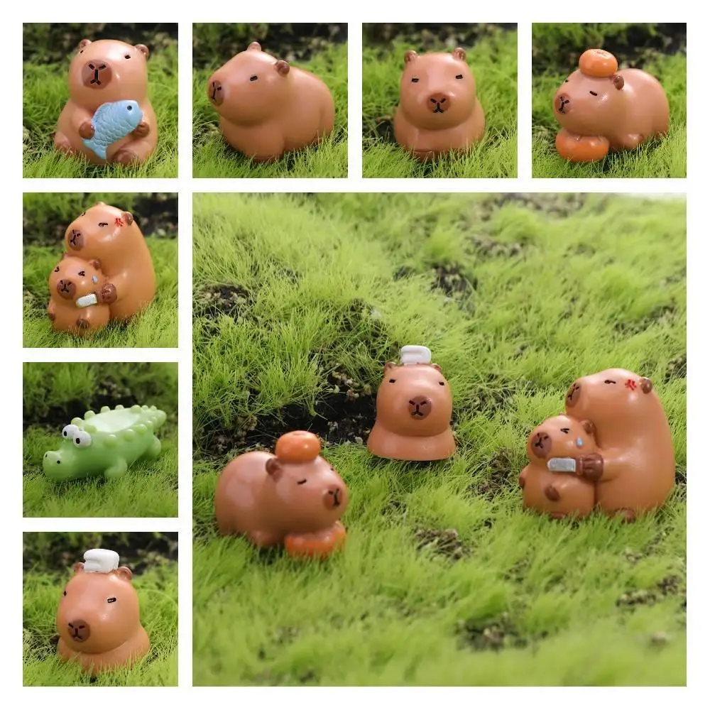 Dieren Capibara Capibara Figuur Speelgoed Simulatie Figuur Simulatie Capibara Model Cartoon Model Capibara Dieren Figuren