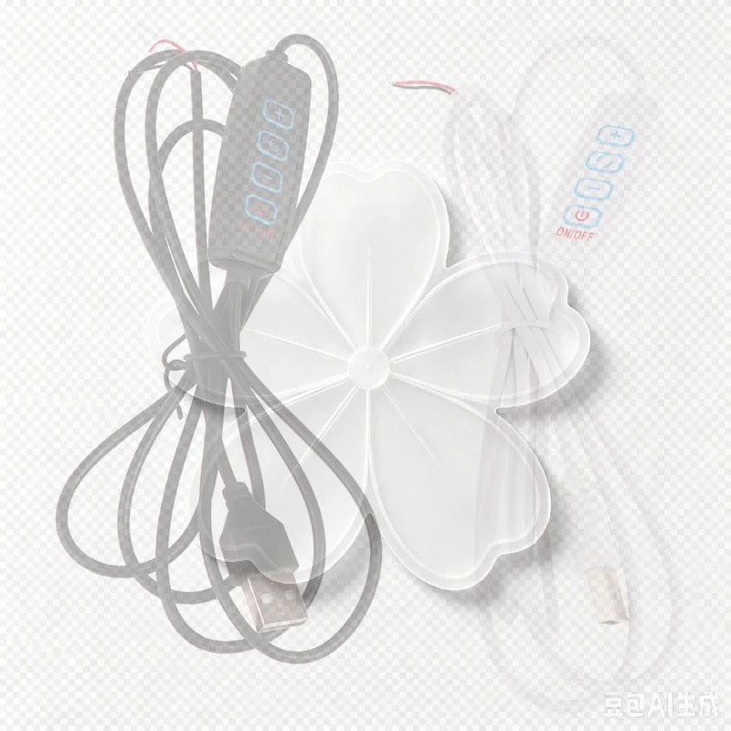 1.5M USB 5V LED -color Dimming Color Switch Cable Dimmer 4-Key Controller 2CH For Low Voltage LED CCT Bicolor Light