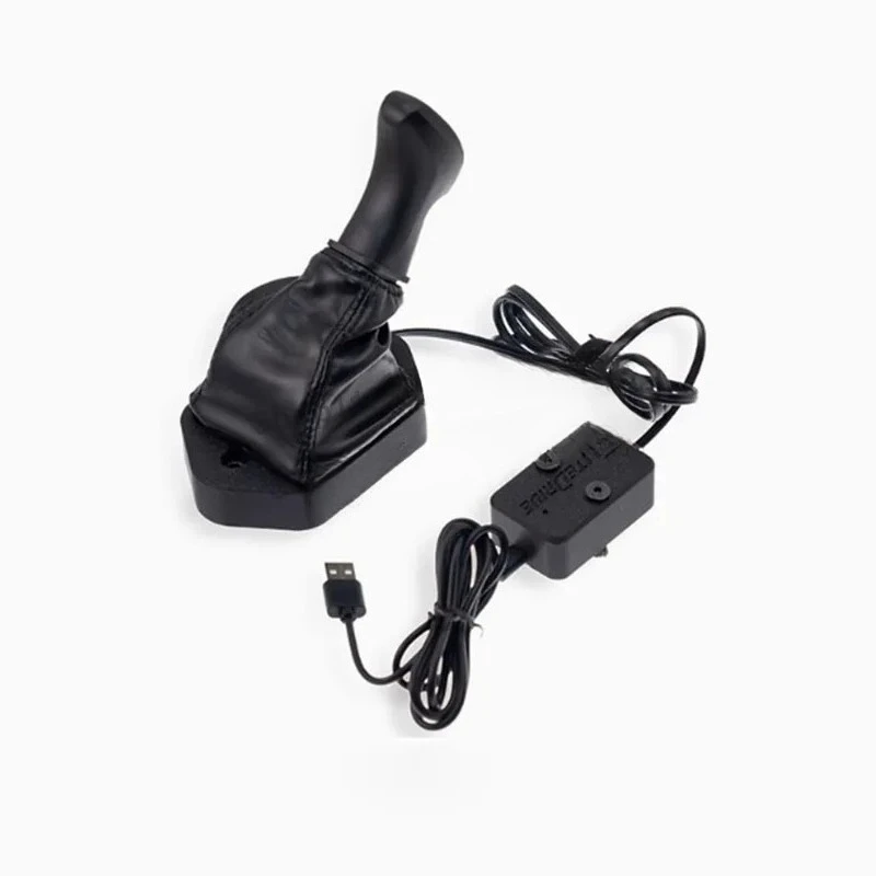 For Sim Racing PC USB Key Start Handbrake for ETS2 European/American Truck, Logitech G923 G27 G29 Thrustmaster T300