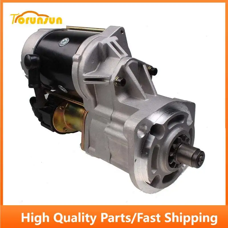 Starter Motor 714/40524 24V 4.5kW 11T For JCB Excavator JS145W JS130W JS130LC