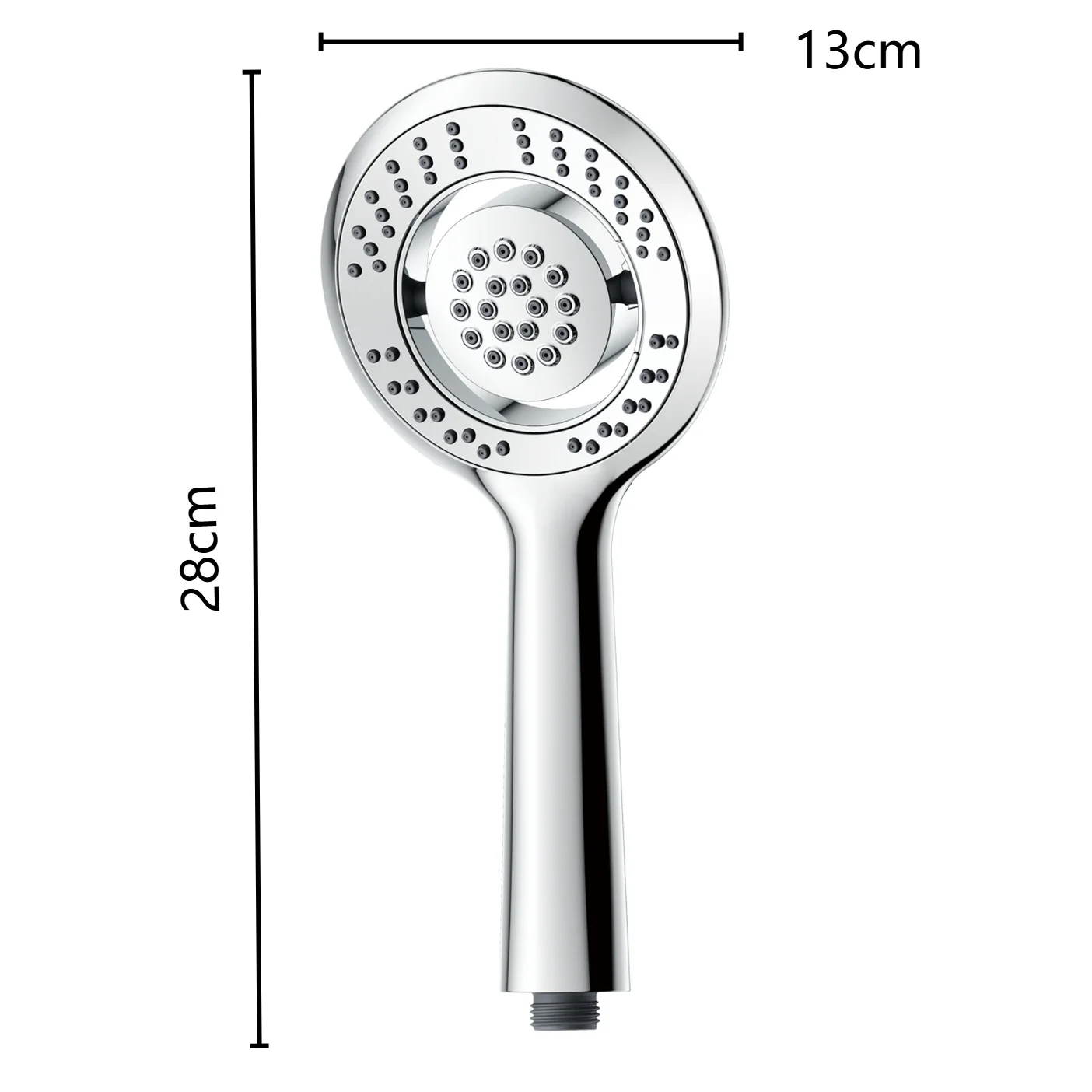 Handheld SPA Shower Head 4 Adjustable Spray Modes Water Saving 360° Rotatable Bathroom Shower Sprayer Bathroom Accessories view 6