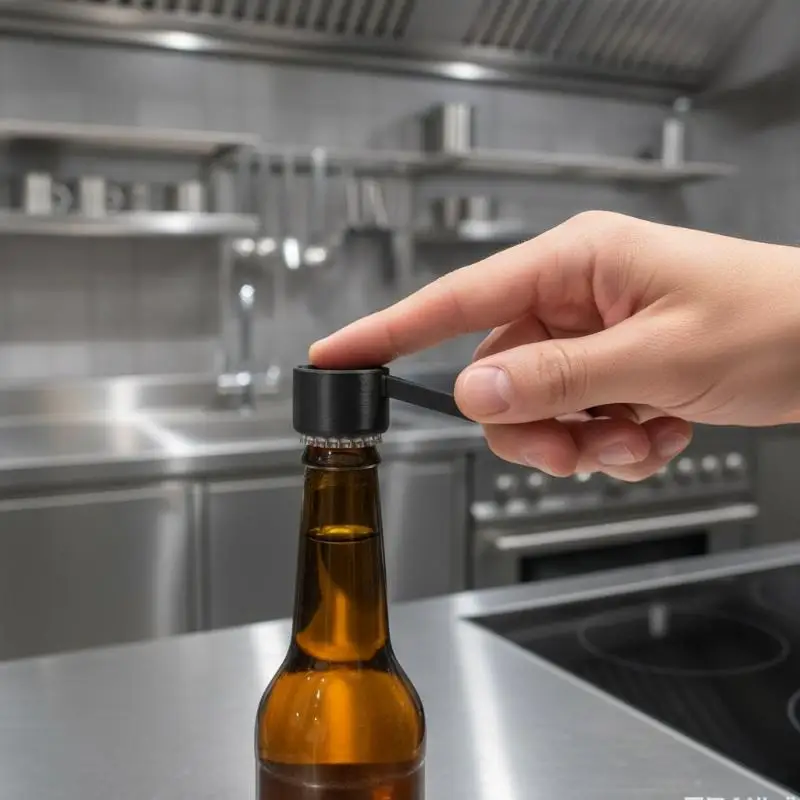 Home Bar Beer Bottle Opener Launcher Creative Cap Shooting Gadget for Funny Drinking Game Party Entertainment image 5