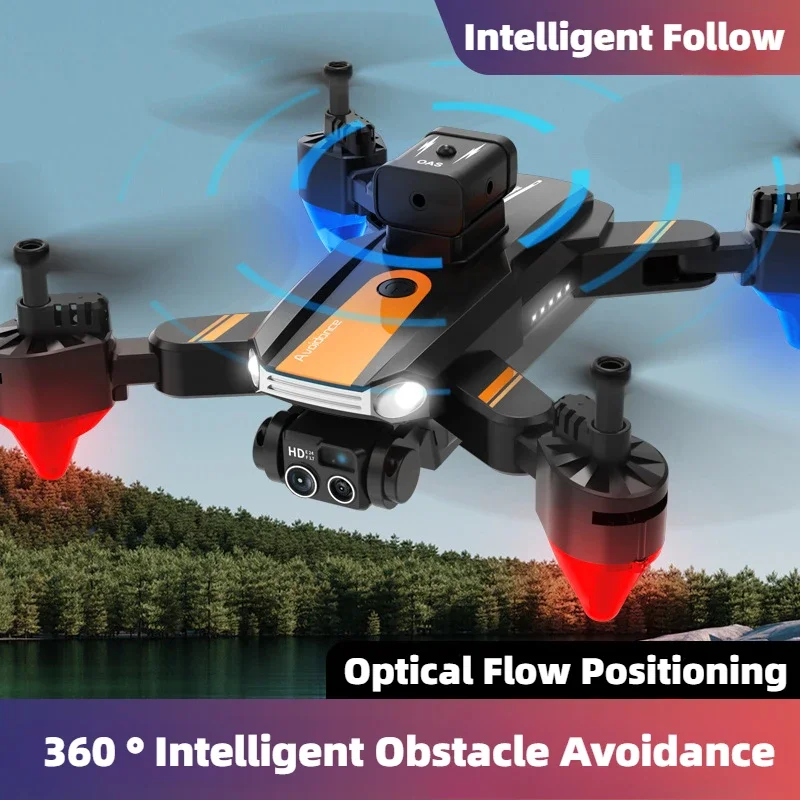 RC Drone Toy HD Aerial Photography Quadcopter Optical Flow Positioning Electrically Adjustable Lens Aircraft Digital RC Plane