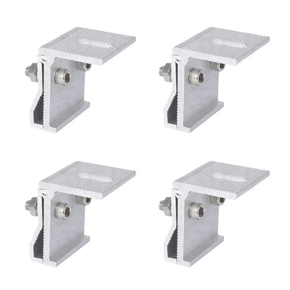 Roof Fold Clamp for Solar Panels Featuring Aluminium Alloy Body with Precision Machined for contact Surfaces for Grip