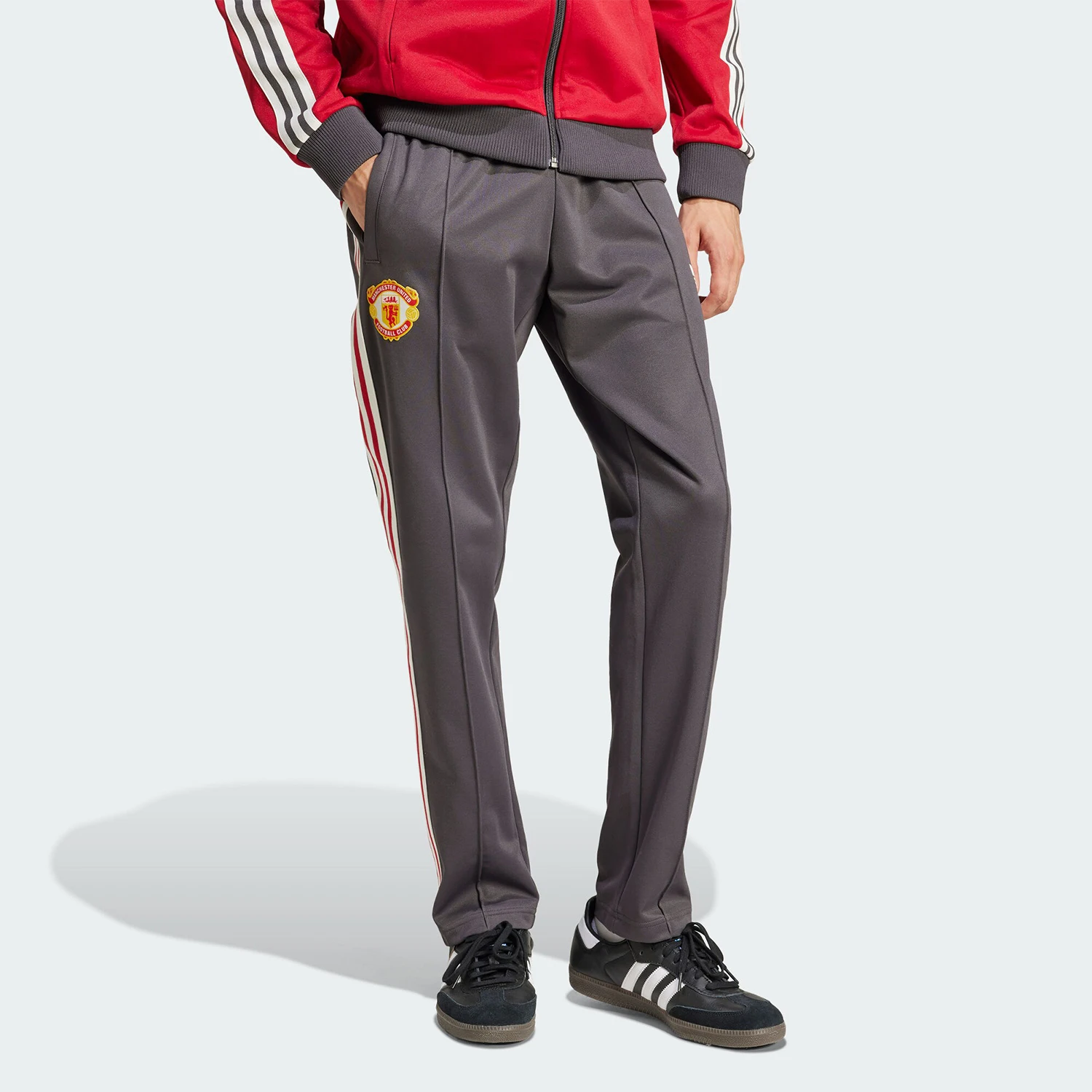 Adidas Authentic Three Leaves Men's Football Sports Wear-Resistant Training Pants IY0044