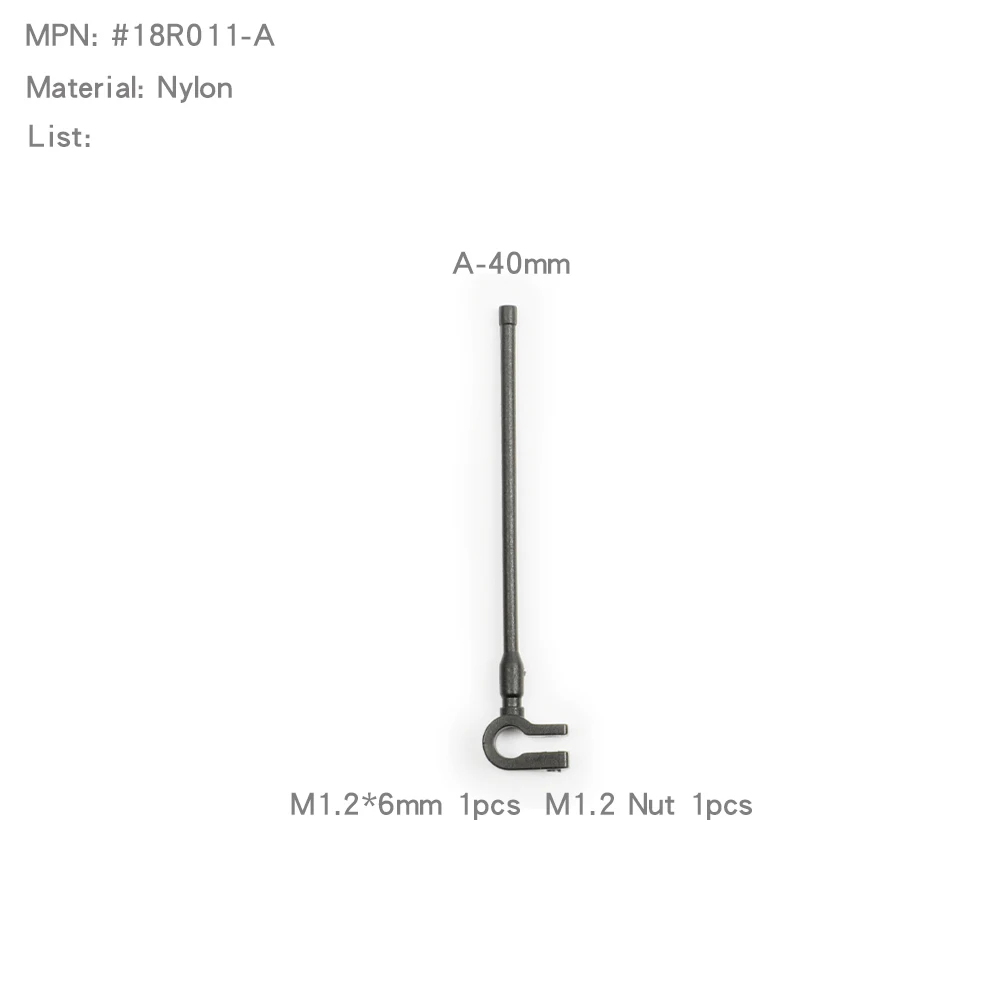 RCDream Simulierte Antenne Antenne Dekoration Signal Pol für 1/12 1/18 1/10 1/8 RC Auto Crawler TRX4m MN168 MN-222 MN82 Mn99s UDR