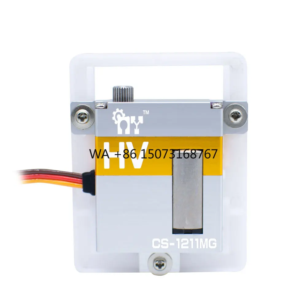 

Factory Direct 7.4V 11KG Large Torque High Pressure Hollow Cup Fixed Wing Small Servo Model Accessories Servo Plastic