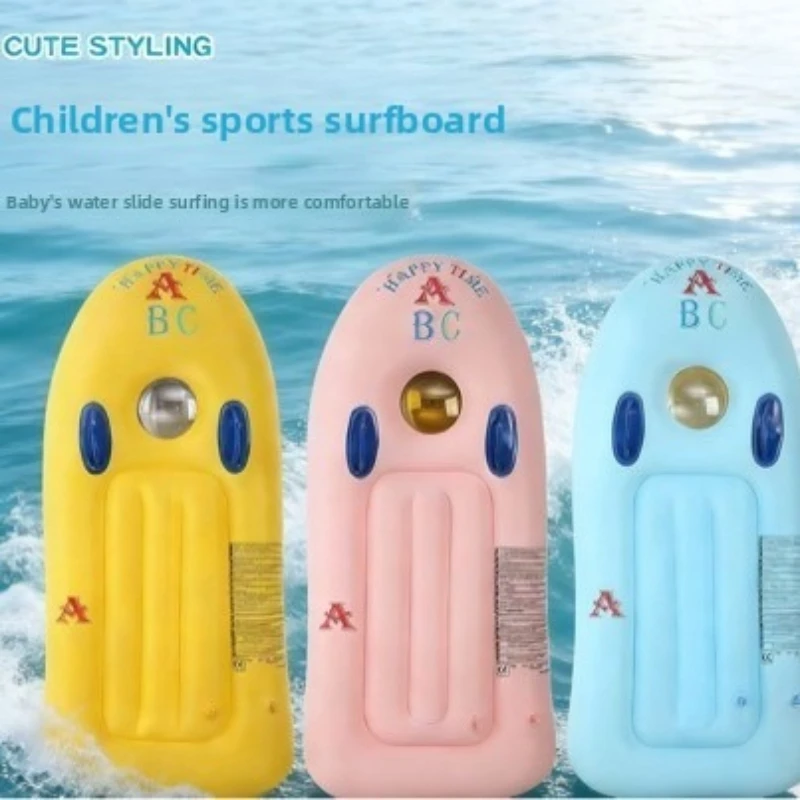 Prancha de surf infantil abc popular de verão, prancha de rafting para brincar na água, linha flutuante inflável, suprimentos essenciais para natação
