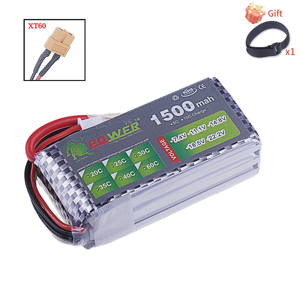 3S 11.1V Lipo Batterij Deans T / XT60 1500mAh 1800mAh 2200mAh 2800mAh 4200mAh 5200mAh 7200mAh Voor RC Auto Vrachtwagen Buggy Racing Boot