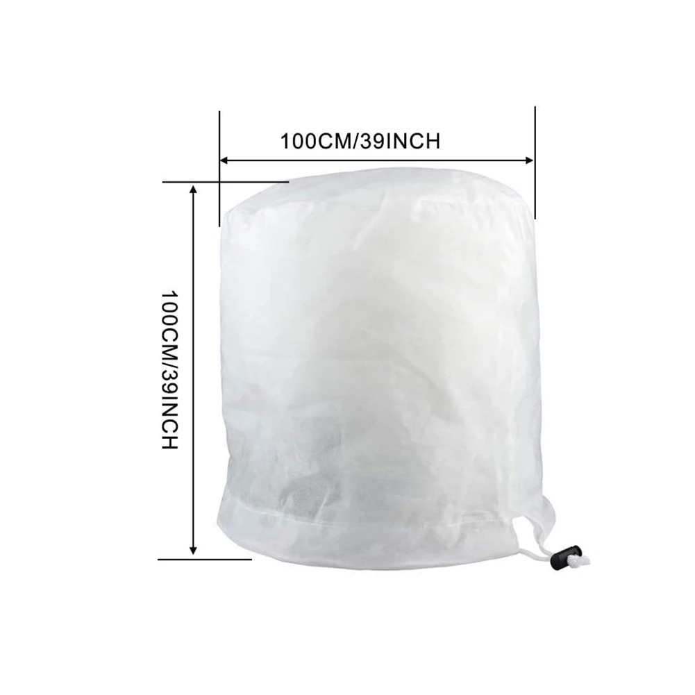 Outdoor Plant Covers 100X100X100cm Frost Protection Bags Custom Sizes Insulated Plant Covers Non-woven Material
