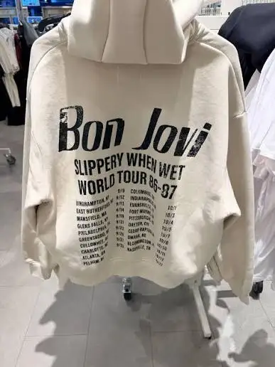 Bon Jovi hoodies Oversized Unisex New Model personality Clothes sweatshirt Sports Crew Neck for Men Women Breathable Couples top