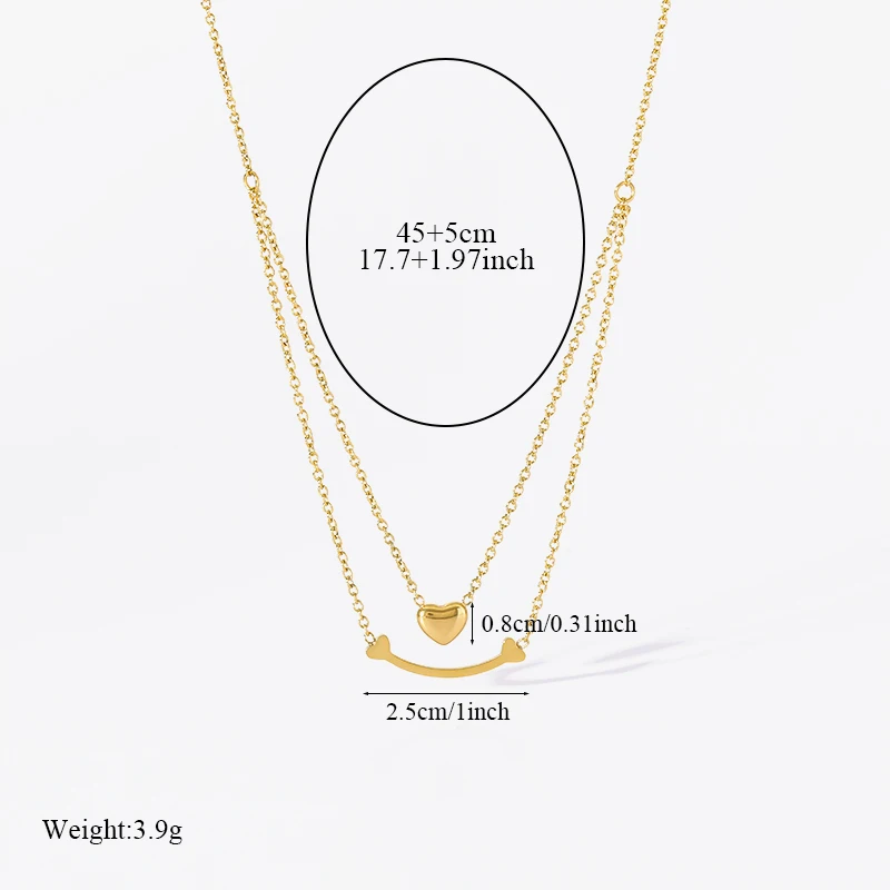 EILIECK 316L Edelstahl Schmetterling Blumen Perlen Anhänger Halskette für Damen Neue Mode Halskette Schmuck Geburtstagsgeschenk – Detail 19