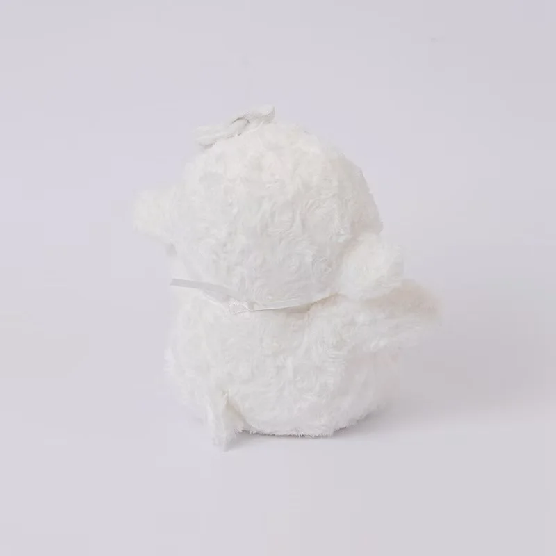 Dernière crème simulée agneau poupée Kawaii peluche jouet à la main poupée dessin animé mignon cadeau d'anniversaire pour enfants poupée amusante