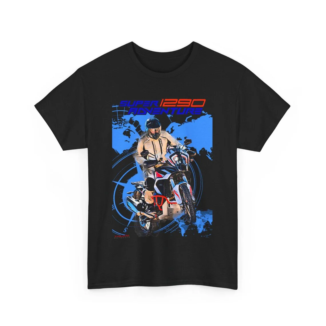 

@EY K.tm 1290 Super Adventure T Shirt The World Map Explorer Motorcycle Tee For Biker Fans Rider Top ADV Gift Apparel Moto Big