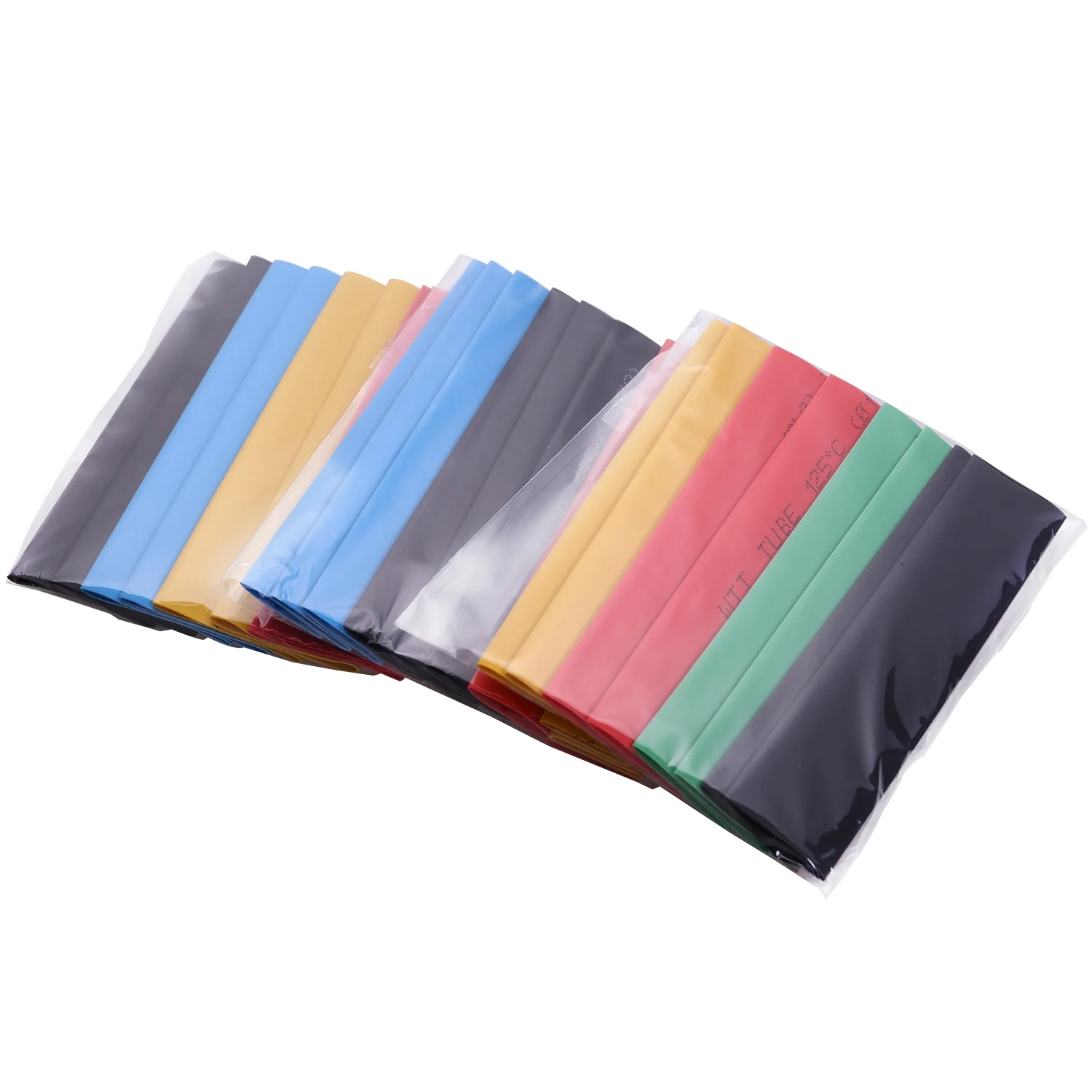 🔅164Pcs PE Shrinking Assorted Heat Shrink Tube Wire Cable Insulated Sleeving Tubing Set Tool Accessories