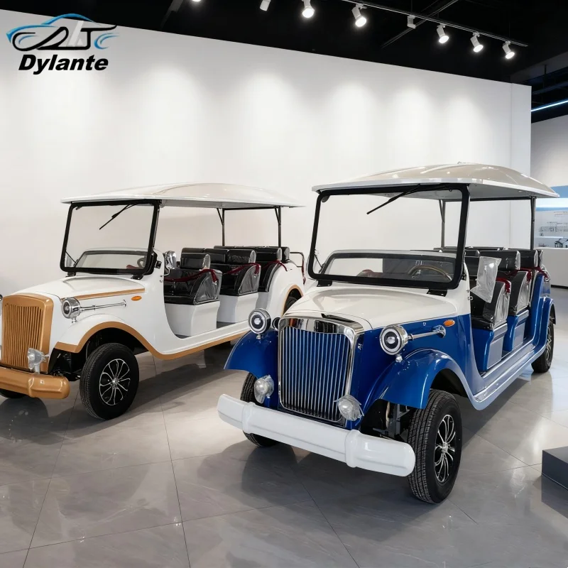 

Newest Lithium Battery Retro Classic Car Adults Scooter Off Road Beach Buggy Electric Sightseeing Vintage Classic Car