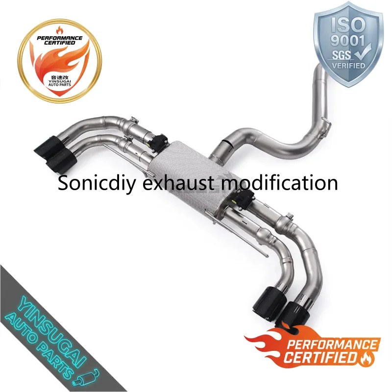 Cuski High Compatibility SS304 Sport Valved Catback Exhaust for Audi TT 3.2 MK2 8J 2002-2010