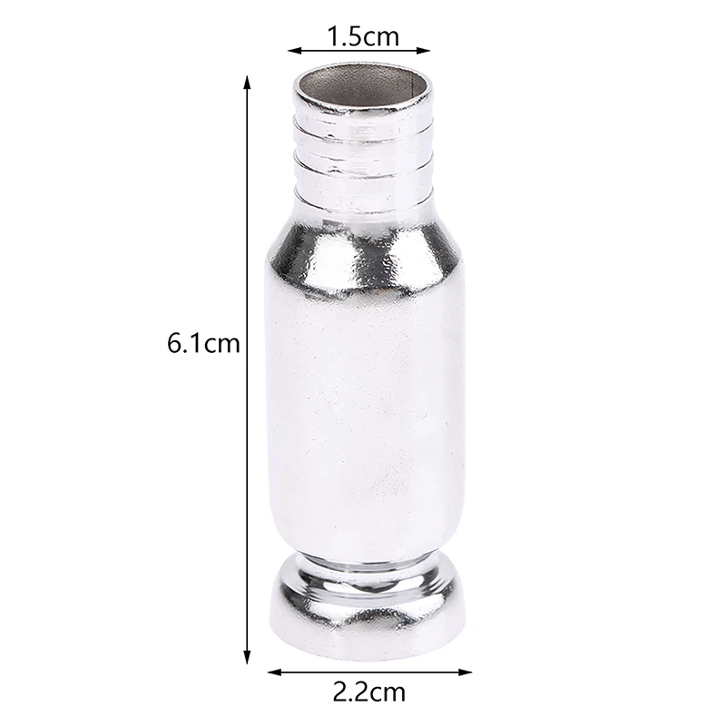 1 Pcs Steel Siphon Filler Pipe Manual Pumping Oil Pipe Fittings Siphon Connector Gasoline Fuel Water Shaker Siphon