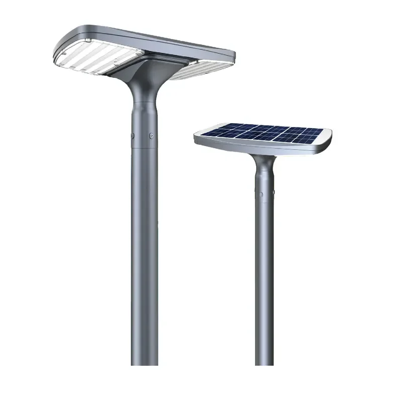 40W Solar LED Street Light Outdoor Garden Lamp 3.2V 40AH Battery Modern Aluminum Housing 6000K Cool White Waterproof IK08