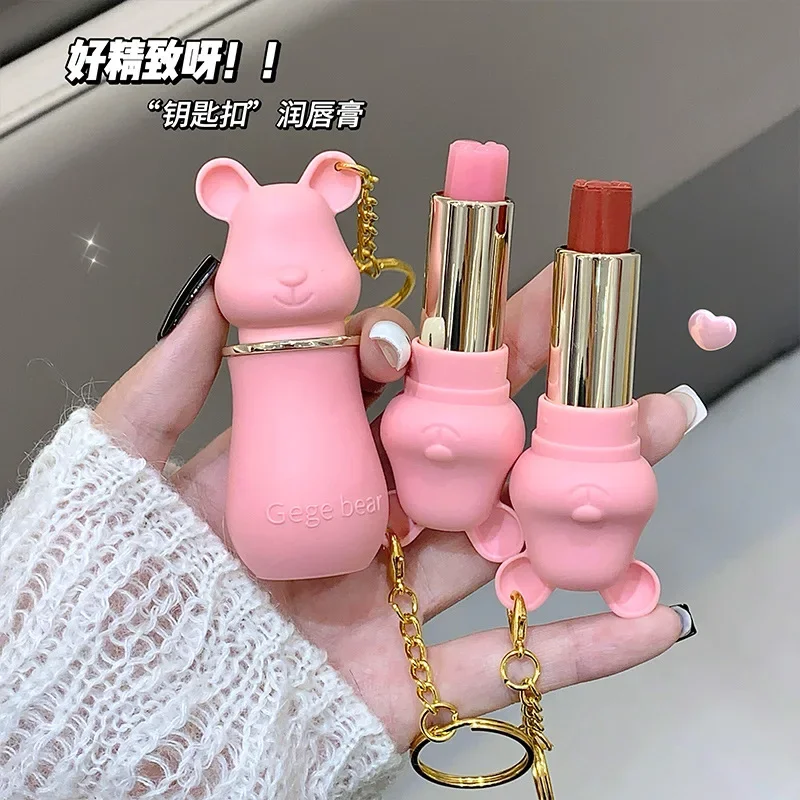 Gegebear Sweet Bear Velvet Soft Mist Lip Mud Matte Long-Lasting Lip Glaze แต่งหน้า