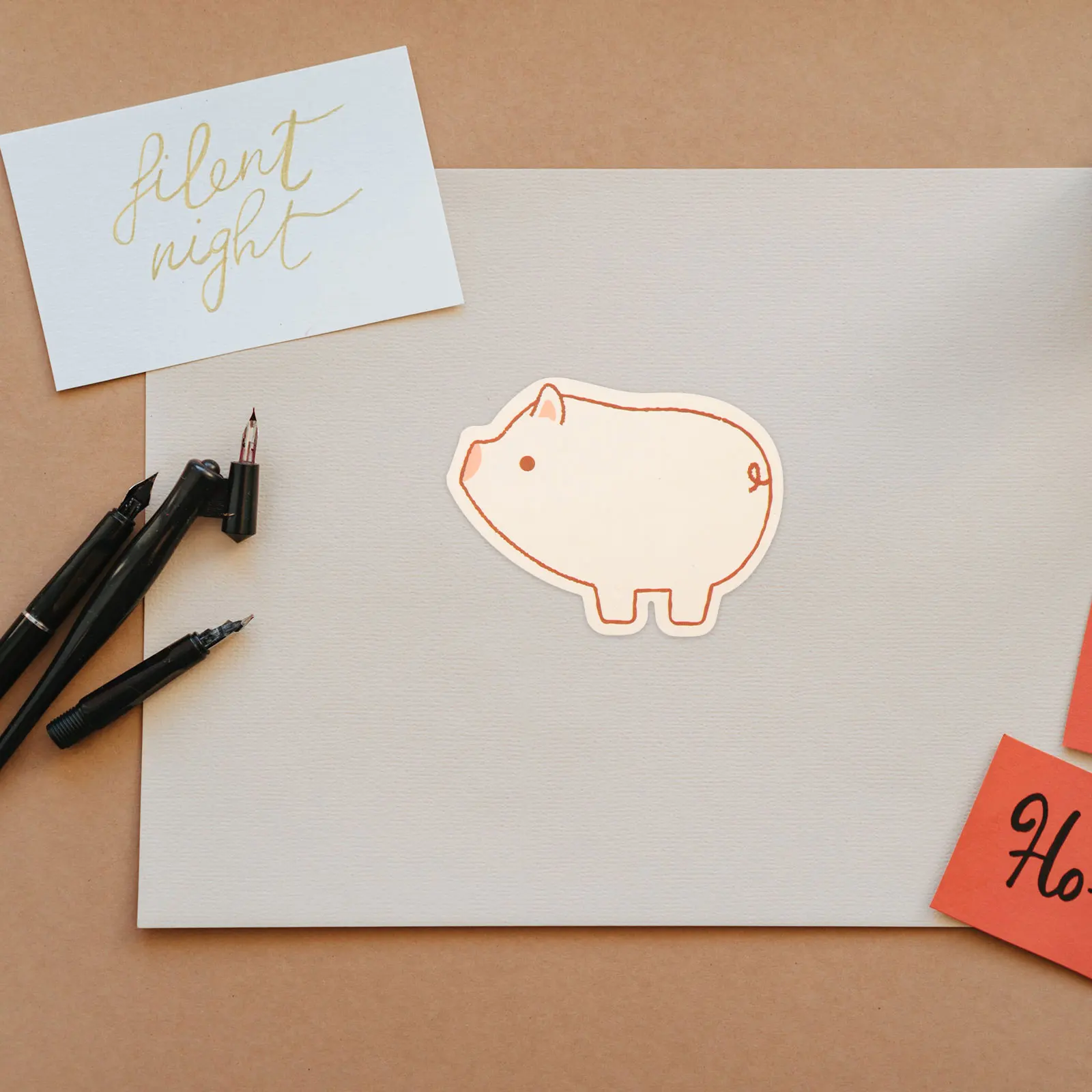 

60pcs Blank Cards Message Cute Animal Shaped Note Memo Small Office Supplies Paper Study Cards Round Corners Smooth Writing