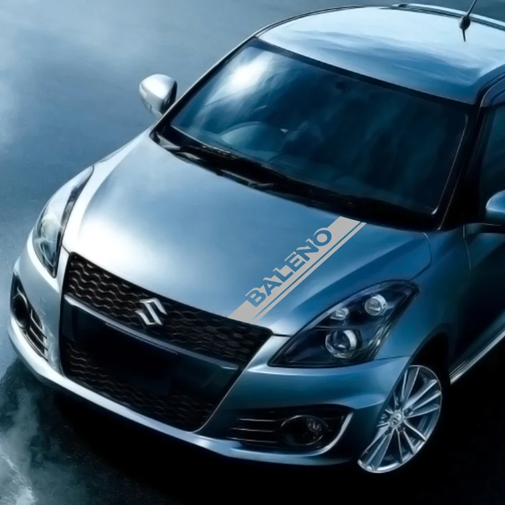 ملصقات غطاء محرك السيارة لسوزوكي سويفت جيمي بالينو فيتارا SX4 Ignis ألتو الساموراي جراند فيتارا غطاء محرك السيارة اكسسوارات السيارات