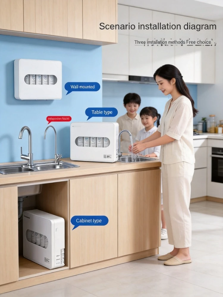 

Household Five-Stage Ultrafiltration Pre-Filter Tap Water Purifier for Kitchen Direct Drinking