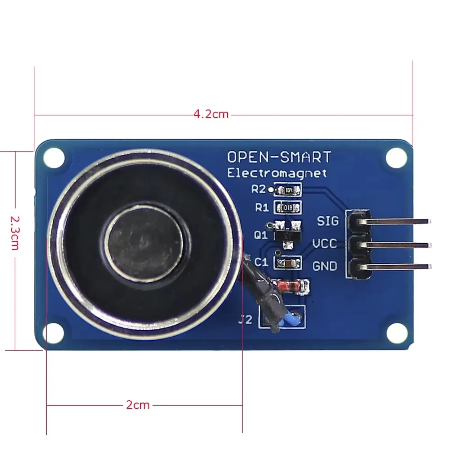 10N Holding Elektromagnet Modul DC5V Solenoid Sucker für Arduino Robotics