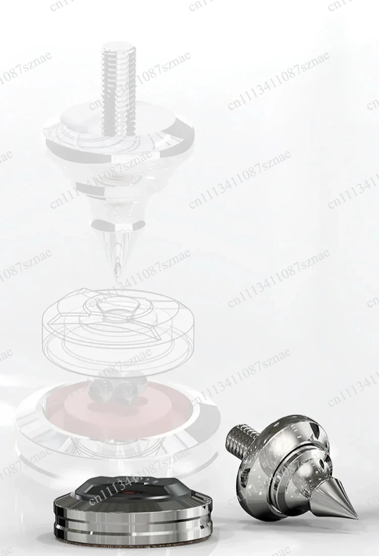For X-PAD REF Absorber Foot for HiFi Audio Components, M6 M8 M10 M12 Spike Isolation Nail for CD Player and Amp
