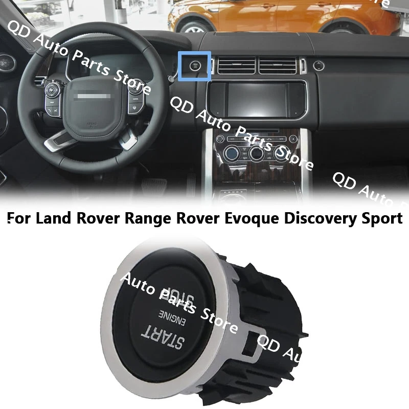 

OEM:LR037611 LR056640 LR068334 LR094038 Start Stop Engine Button Push Switch For Land Rover Range Rover Evoque Discovery Sport